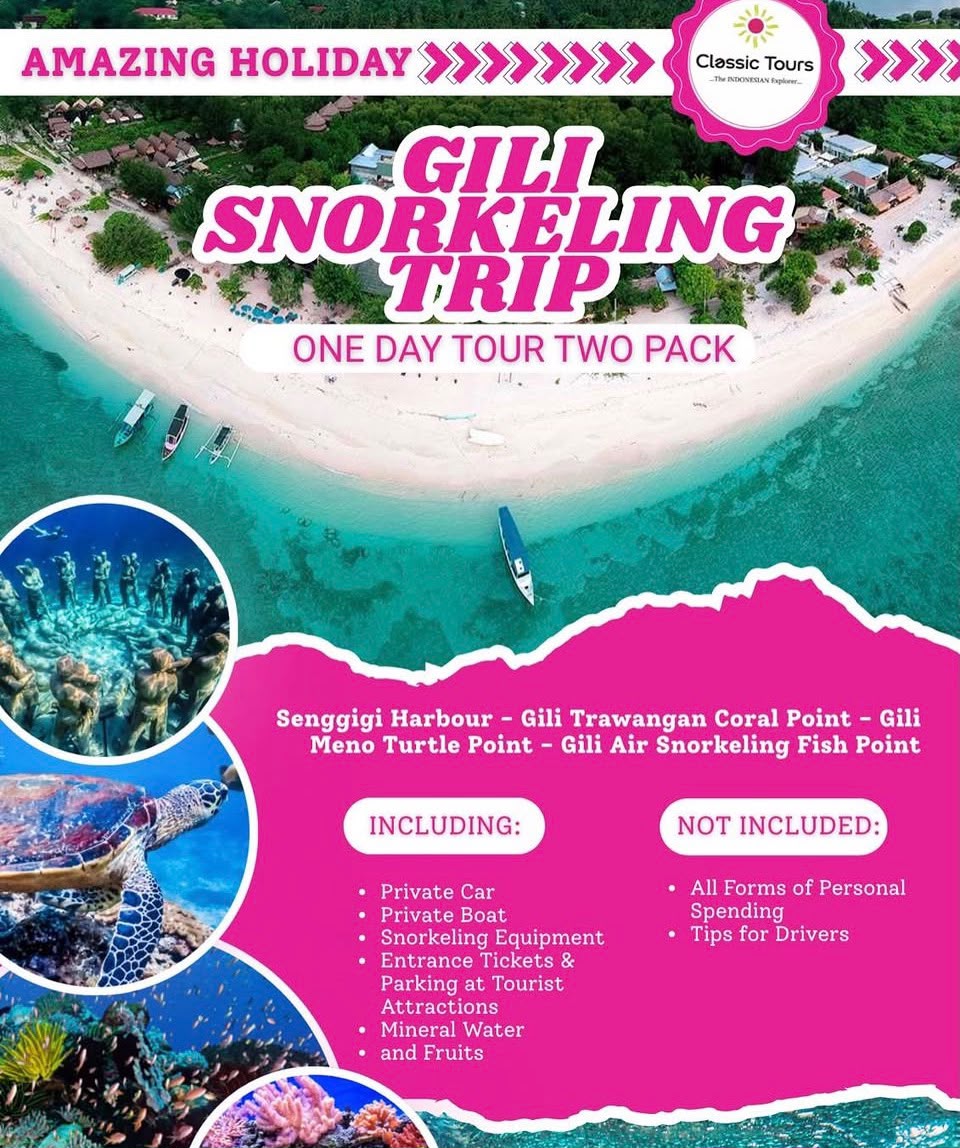 Gili Snorkeling Trip