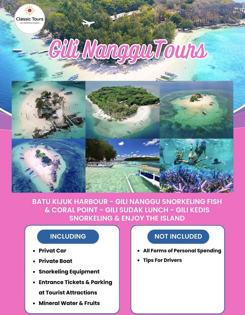 Gili Nanggu Tours