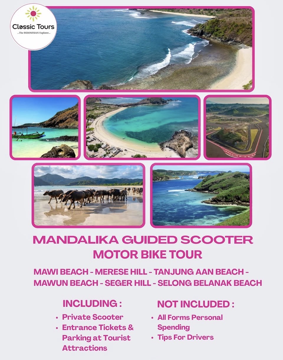 Mandalika Guided Scooter Tour